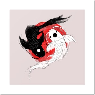 Koi Posters and Art